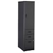 Slate Vertical Locker Bush Advantage Series A Collection By Bush Furniture