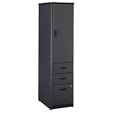 Slate Vertical Locker Bush Advantage Series A Collection By Bush Furniture