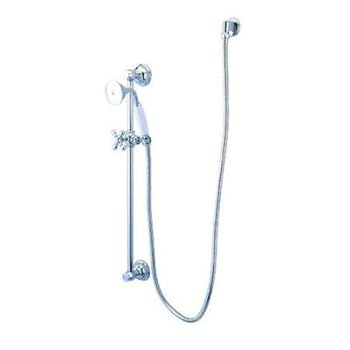 Professional Volume Control Hand Shower Combination Finish: Satin Nickel