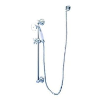 Professional Volume Control Hand Shower Combination Finish: Satin Nickel