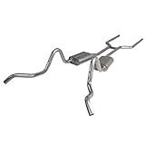 Flowmaster 817412 Header-back System - Dual Side Exit - American Thunder - Aggressive Sound Flowmaster 817412 Header-back System - Dual Side Exit - American Thunder - Aggressive Sound