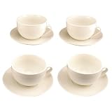 BIA Cordon Bleu Oversized Breakfast Cups and Saucers Set of 4 by 