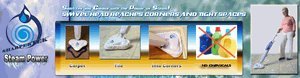 SharperTek Steam Cleaning Floor Mop w/ Pads