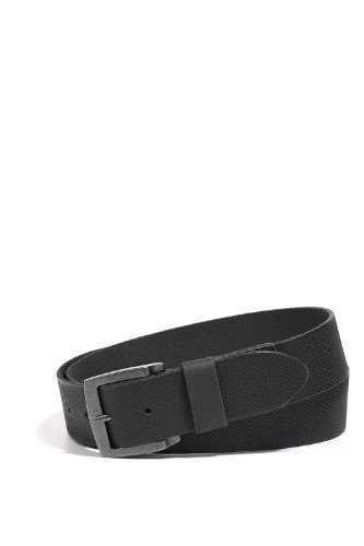 edc by ESPRIT Herren G&uuml;rtel A97201, Gr. 90, Schwarz (Black 001) Preisvergleich