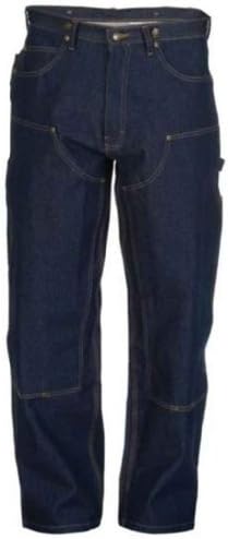 Men's Berne Relaxed-fit Double Knee Denim Carpenter Jeans, DENIM, W38 L30