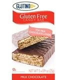 Glutino Milk Chocolate Gluten Free Candy Bars - 12 x 125 gm Bars