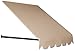 Awntech 3-Feet Dallas Retro Window/Entry Awning, 44 by 24-Inch, Linen