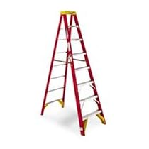 Werner 6208 8-Foot 300-Pound Duty Rating Fiberglass Stepladder