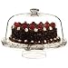 Luigi Bormioli Gallerie 4-in-1 Covered Plate with Dome