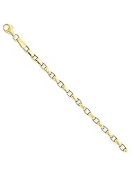 14k Yellow Gold Fancy Link Bracelet
