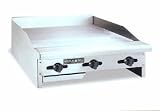 12in Gas Concession Griddle Flat Grill Manual 16 Deep Plate ACCG-12
