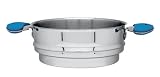 Ethos Aldo Zilli Mondo Professional Stainless Steel Pasta Steamer, 20 cm  from Ethos