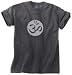 OM Symbol Yoga Meditation Pigment Dyed T-shirt - Dark Smoke Color