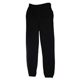 Fruit Of The Loom Mens Elasticated Cuff Jog Pants / Jogging Bottoms