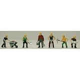 HO Track Laying Crew (6) by Model Power