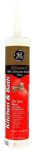 GE GE5060 Silicone II Almond Bath Sealant, 10.1-Ounce Cartridge