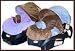 Baby : Infant Car Seat Cover Blue & Brown Minky
