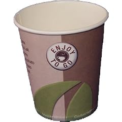 1000 (Coffee to go)Kaffeebecher 0,2L(109) Motiv Enjoy to go