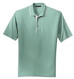 NEW Port Authority - Pinpoint Knit Sport Shirt Seafoam/Ivory-4XL