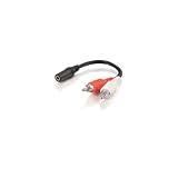 Cables To Go 80134 Value Series 3.5mm Stereo Jack/RCA Plug X2 Y Cable