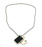 Kenneth Cole Reaction Double Dog Tag Chain Necklace