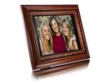 Aluratek 10.5-Inch Digital Photo Frame w/256MB Internal Memory (Wood)