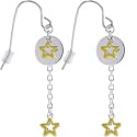 Golden NIGHTTIDE STAR Dangle Earrings