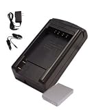 Hitech - Battery and Charger for Canon PowerShot SD850 Digital Camera
