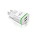WITPRO Dual USB Port 2.1A 5V Wall Charger Power Adapter Plug for Select Models