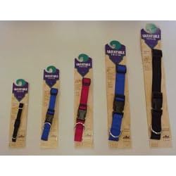 NYLON ADJUSTABLE COLLAR MEDIUM BLUE