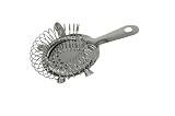 Medium 4 Prong Stainless Steel Bar Strainer (04-0208) Category: Bar Strainers