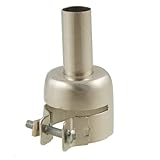 uxcell　ノズル　850A ワークステーション　シルバートーン　金属素材　2.4 x 4.5cm