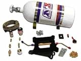 Nitrous Express (40041-12) Carbureted Hitman Plus Nitrous Kits - Holley 4-BBL (w/ 12lb Composite Bottle)