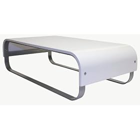 Click here to buy Allsop Cupertino Monitor Stand - White by Allsop.