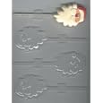 Silly Santa Face Pop Candy Molds