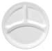 Corelle Livingware 10-1/4-Inch Divided Dish, Winter Frost White