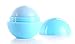 Beau Belle Lip Balm - Lip Salve - Sphere Lip Balm - Lip Balm Kit - Flavored Lip Balm - Lip Gloss - Lip Butter - Lip Moisturizer (Bubblegum Blue)
