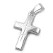 Pendant Cross, Diamond Cut, Silver 925 G90449