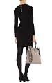 Feminine Colorblock Knit Dress