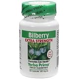 Bilberry Extra Strength 50 caps from Yerba Prima