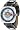 Paul Frank Tough Act Julius Black Leather Watch