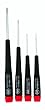 Wiha 26194 Screwdriver Set, Phillips With Precision Handles, 4 Piece