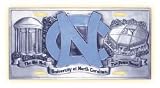 North Carolina Tar Heels Official License Plate