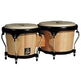 LP Aspire LPA601 Wood Bongos Dark Wood
