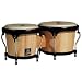 LP Aspire LPA601 Wood Bongos Dark Wood