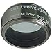 Cheap Adorama 0.42x Auxiliary Semi-Fish-eye Video Lens.