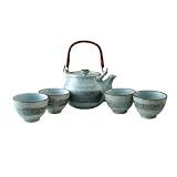 6 piece japanese tea set
