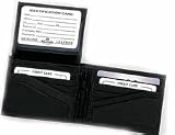 Leather Removeable ID Wallet style - 533