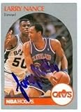 Larry Nance Autographed/Hand Signed Basketball Card (Cleveland Cavaliers)