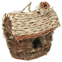 Finch Nest in a House Design by A & E CAGE CO.